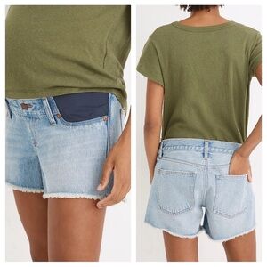 Madewell • Maternity Relaxed Denim Shorts